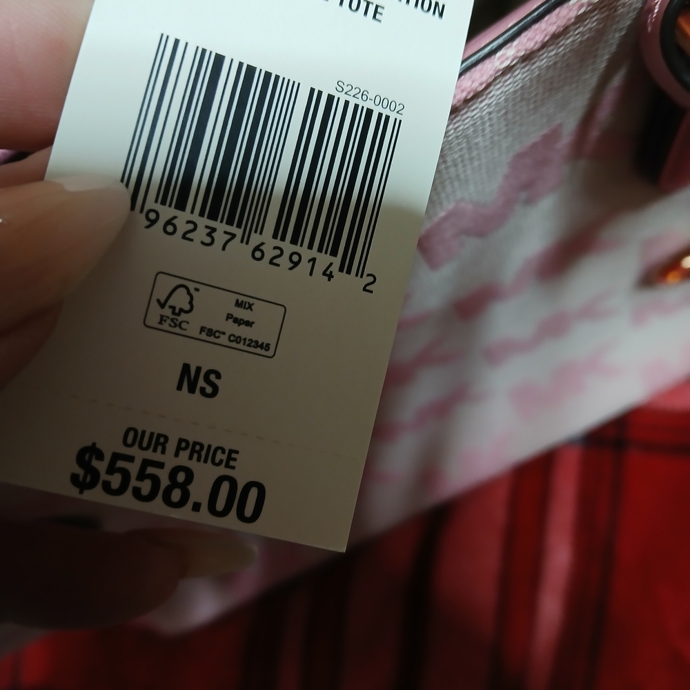 Michael Kors Pink Tote Bag - Picture 3 of 4